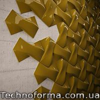 форма фасадной плитки 3D Блок «Бабочка»