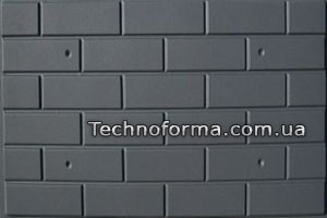 форма фасадной плитки